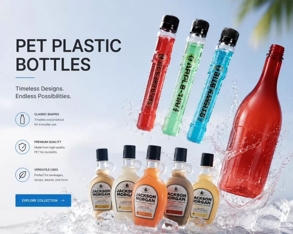 Butelki plastikowe PET